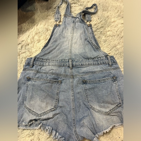 American Rag Jean Short Overalls - Picture 7 of 8